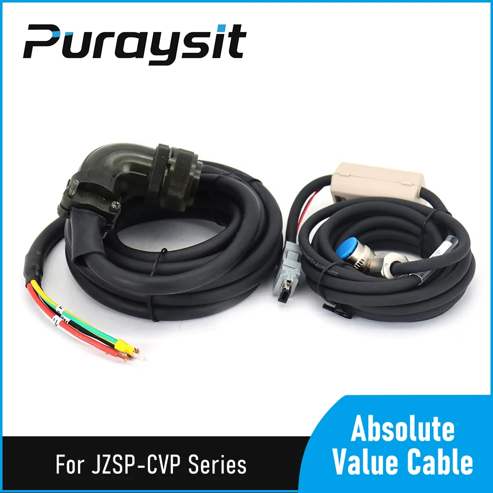 Puraysit With Absolute Value Power Cable JZSP-UVA102-05-E Encoder Cable JZSP-CVP07-05-E JZSP-CVP07-10-E for Yaskawa