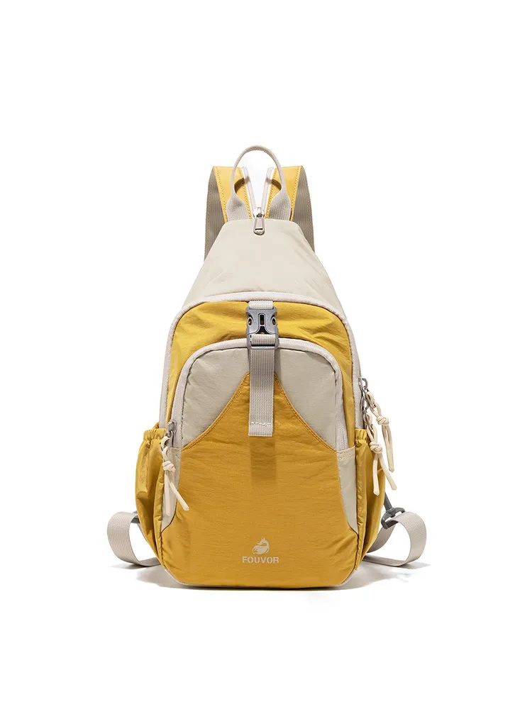 

Fouvor Women's Chest Bags Outdoor Hiking Lightweight Large Capacity Bag Ultra-Light Travel Multi-Function Small Backpack 3068-20