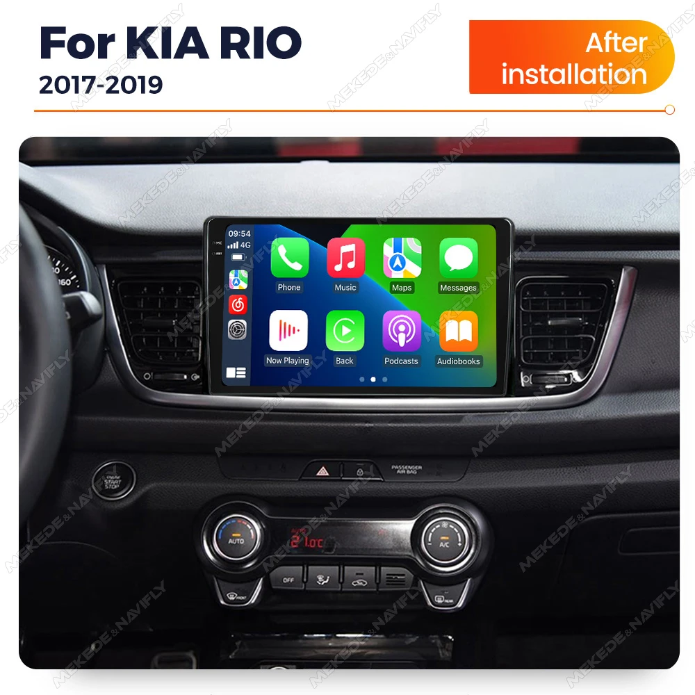 

Автомобильная магнитола MEKEDE Android 14 с IPS-экраном и Carplay для Kia Rio Stonic YB 2016-2023, мультимедийный проигрыватель с Bluetooth, интеллектуальная автомобильная аудиосистема