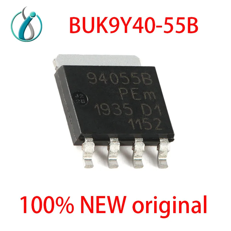 (10 piezas) BUK9Y40-55B 94055B SOT-669 Chip de circuito de control de regulador de voltaje automotriz 55V 26A 100% Nuevo Chipset