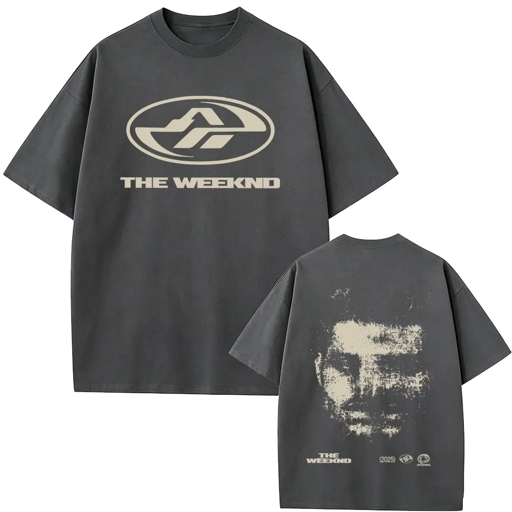 Limited Rapper The Weeknd After Hours Til Dawn with Playboi Carti Tour 2026 T Shirt Men Women Hip Hop Fashion Pop Music T-shirt