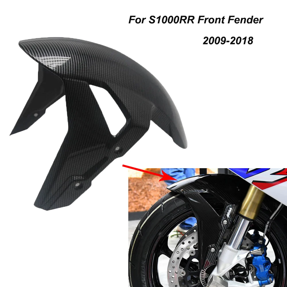 Motorcycle ABS Carbon Fiber Front Fender Mud Splash Guard Fairing For BMW S1000RR S 1000RR 2009-2018 2013 2014 2015 2016 2017