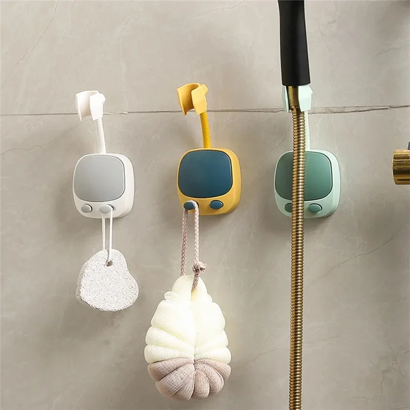 ABKW-حمام قابل للتعديل حامل رأس الدش قوس قاعدة مجانية المنزلية لكمة دش الملحقات