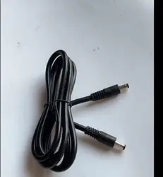 16AWG Pure copper DC5.5*2.5mm to 2.1 Male to male power cable Inner diameter 2.1 to 2.5 double male adapter cable