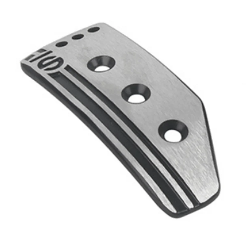 AB56-Car Aluminum Alloy Pedal Rest Pedal Accelerator Pedal Clutch Pedal Cover Formanual Transmission Car Pedals