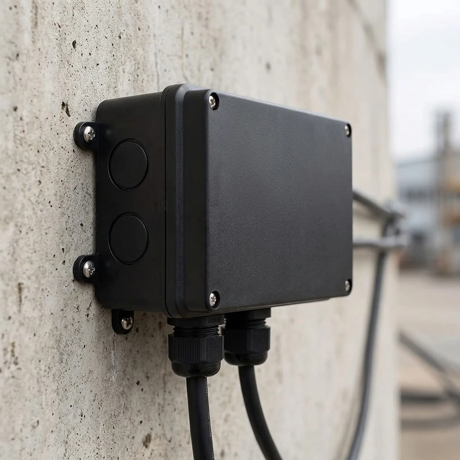 ABS Flame Retardant Box IP65 Junction Box ABS Flame Retardant Material Electronic Product Shells For Outdoor Use