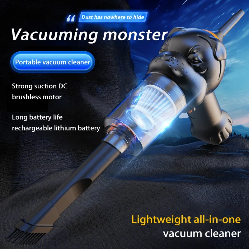 

Wireless Handheld Vacuum Cleaner Rechargeable Wet Dry Blowing Suction All-in-one Mini Pet Vacuum Cleaner For Car Home Pet Hair