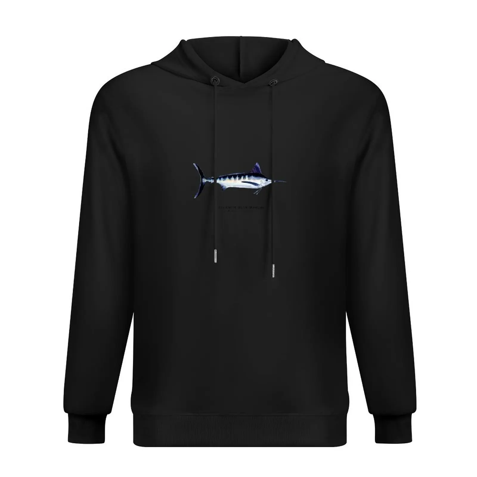 

Atlantic Blue Marlin Watercolor Marine Wildlife #3 Hoodie fashion men autumn new products men wear men's hoodie sweatshirt