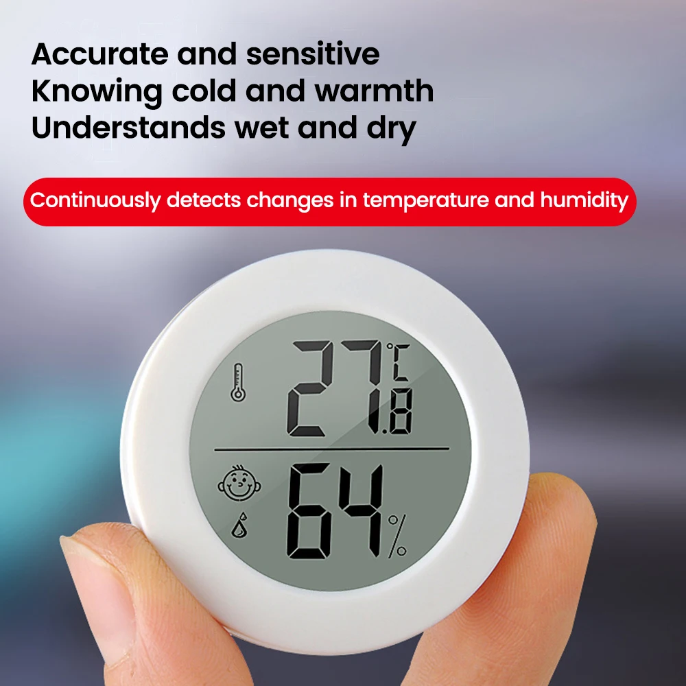 

CX1030 Indoor Household LCD Digital Display Temperature and Humidity Meter -50-70℃(-58~158℉) 10%-99%RH Suitable for Office Etc