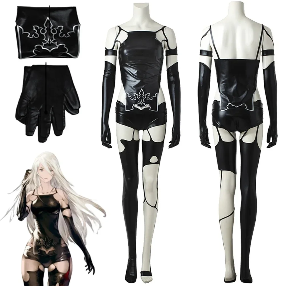 

YoRHa A2 Cosplay Fantasy Sexy Outfits Anime Game NieR No.2 Type A Costume Disguise Adult Women Roleplay Fantasia Suits Female