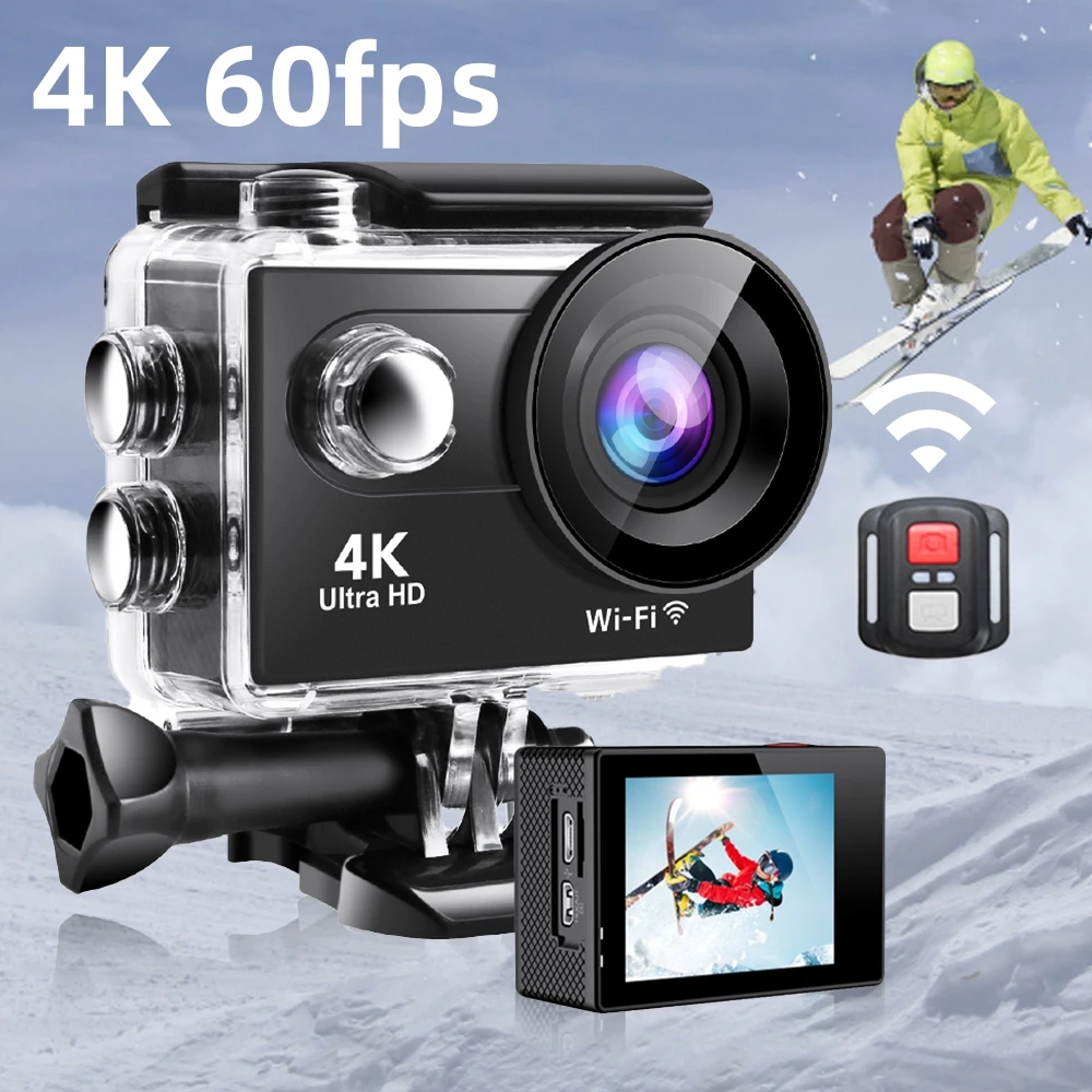 Ultra HD 4K 60fps Action Camera S9R WiFi 2