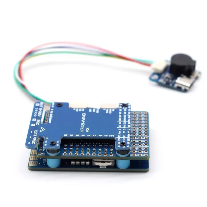 H743 WING V3 Fixed Wing Flight Controller Dual Gyro Support 2-8S Dual Camera FPV Plane Model Replacement Mainboard