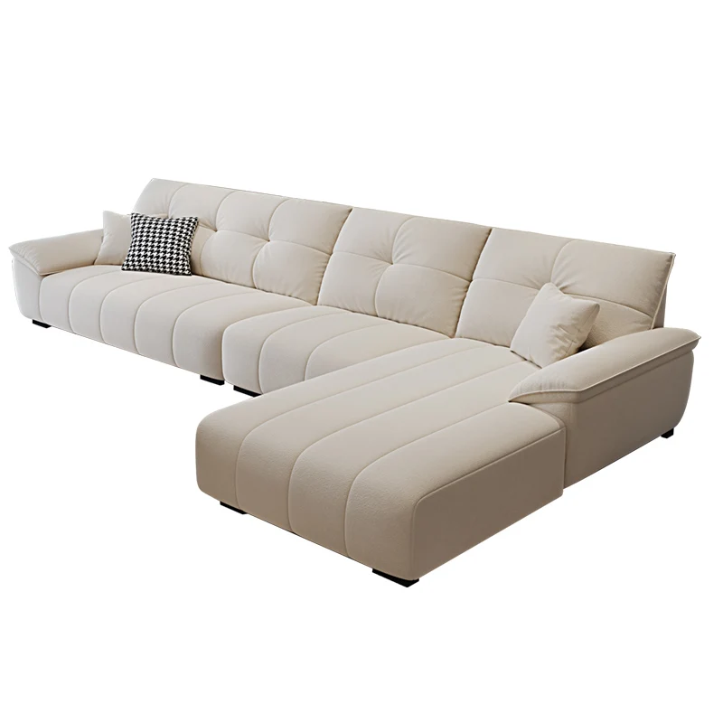 

For Modern Elegant Sofas Chaise Longue Luxury Italian Floor Sofa Living Room Large Sillas Para Sala De Estar Home Furniture