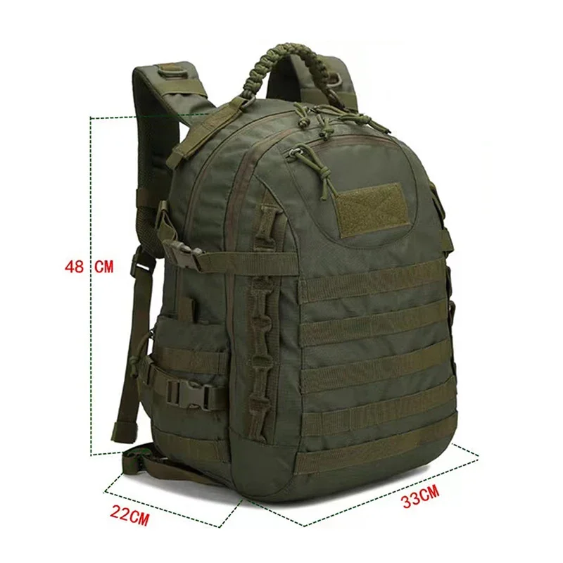 Homens militar tático mochila ao ar livre à prova dwaterproof água acampamento caça trekking esporte saco softback grande capacidade do exército molle