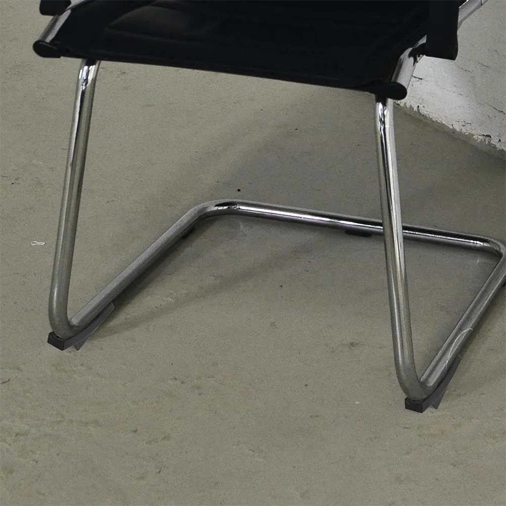 10Pcs Non Slip Furniture Leg Caps Plastic Chair Foot Pads Boat Shaped Floor Protectors for Tables Stools Office Chairs Smooth