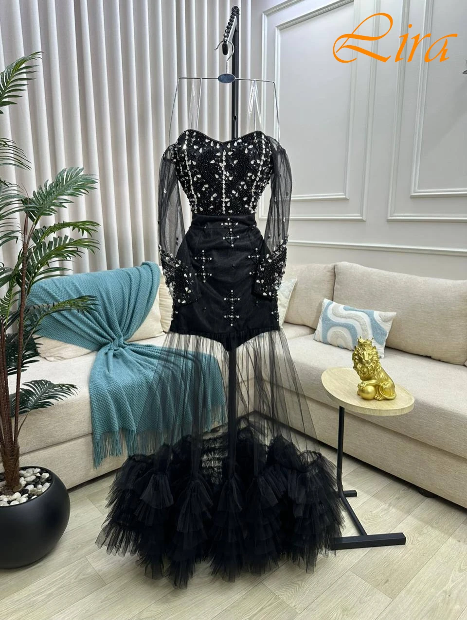 Customized Mermaid Boat Neck Cap Sleeve Elegant Evening Dress Classic Delicate Celebrity Gowns Fashion High Quality Party Dress