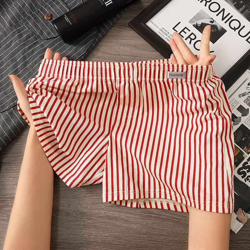 Men's Loose-Fitting Cotton Boxer Briefs, Men's Loungewear, Sleepwear, Sports Underwear, Comfortable Underwear, Men's Shorts