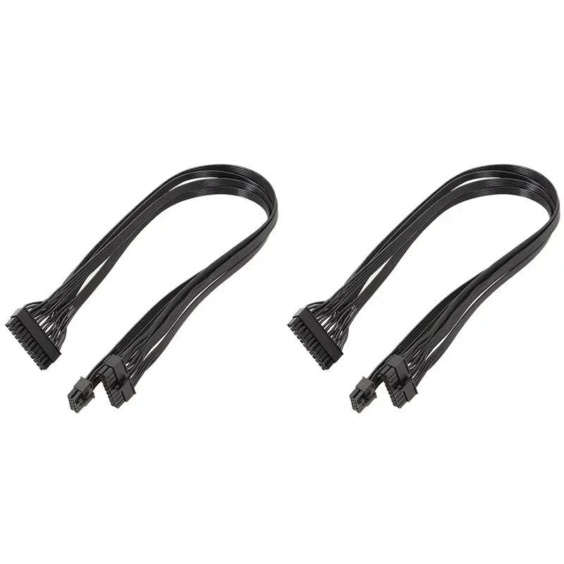 Leading-2X 18+10-Pin To 24-Pin ATX Power Supply Cable, Modular PSU Power Cable For CORSAIR Rmx Series RM1000X/RM850X/RM750X