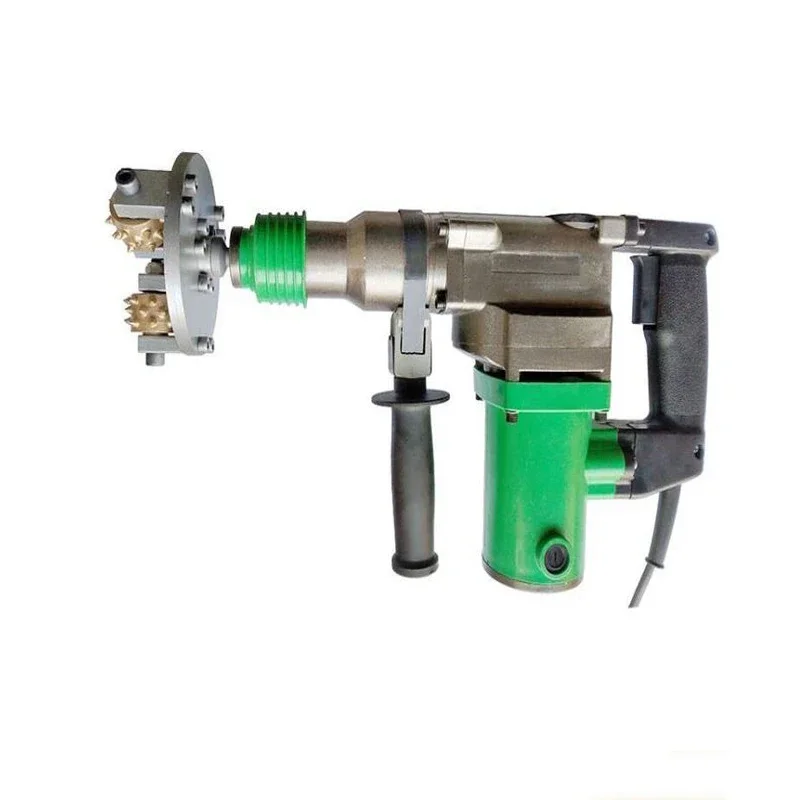 220V Hand-held Electric Hammer Electric Chiseling Machine Concrete Pavement Bridge Tunnel Damping Hemp Wall Facing Alloy Hammerh