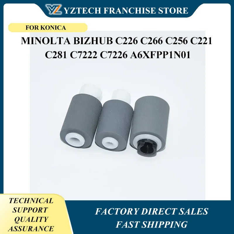 

1X OEM qualityADF Pickup Roller A6XFPP4B00 A6XFPP5100 For Konica Minolta Bizhub C226 C266 C256 C221 C281 C7222 C7226 A6XFPP1N01