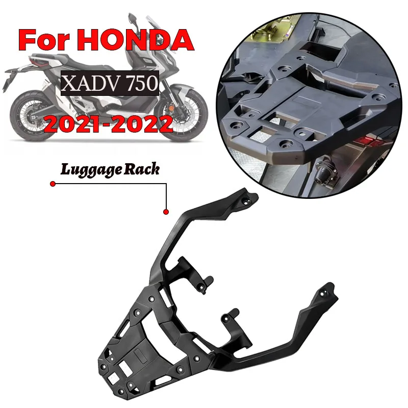 For HONDA X-ADV 750 XADV 750  2021-2022 Tailgate Shelf Tool Box Support Plate Aluminum Scooter Accessories