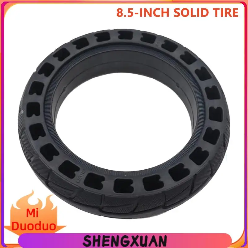 8.5 Inch Front/Rear Scooter Tire Wheel Solid Replacement Tyre 8 1/2X2 for Xiaomi M365 Electric Scooter Skateboard