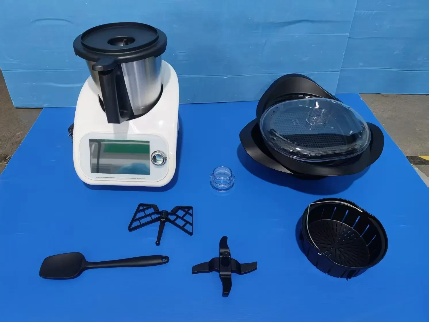 Multifunctional Food Mixer Accessories Set with Recipe Cookbook, Complete Mixing Attachments for Kitchen Food Processor