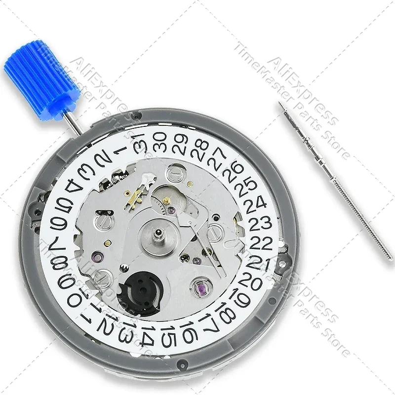 NH35A Automatisches mechanisches Uhrwerk, Ersatz-Mod-Uhr, hohe Genauigkeit, 24 Juwelen, Datum bei 3:00 Uhr