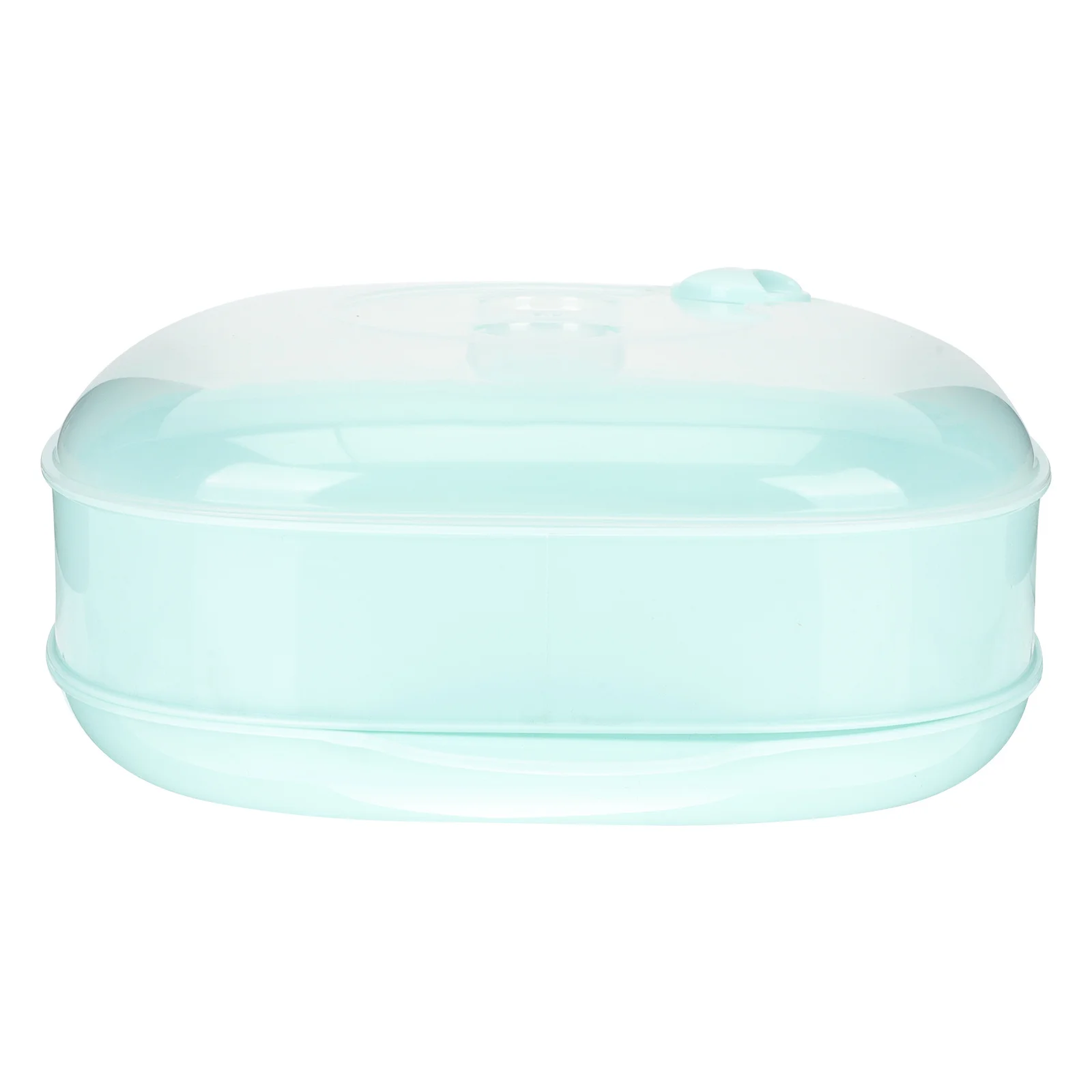طبقة واحدة باخرة البلاستيك الميكروويف آمنة الغذاء الصف مقاومة للحرارة المطبخ باخرة للخضروات الزلابية الكعك #3