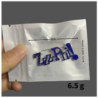 1Pcs New Zeta Phi Beta Blue Enamel Brooch  50*22mm Sorority Greek ZPB Pin Jewelry Girls Gift OGB071