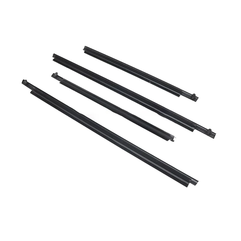 4 قطعة باب السيارة الجديد الزجاج الخارجي صب السير الوقائي 68161-35010 لتويوتا 4 عداء 1995-2002 قوالب حزام ختم الباب عدة