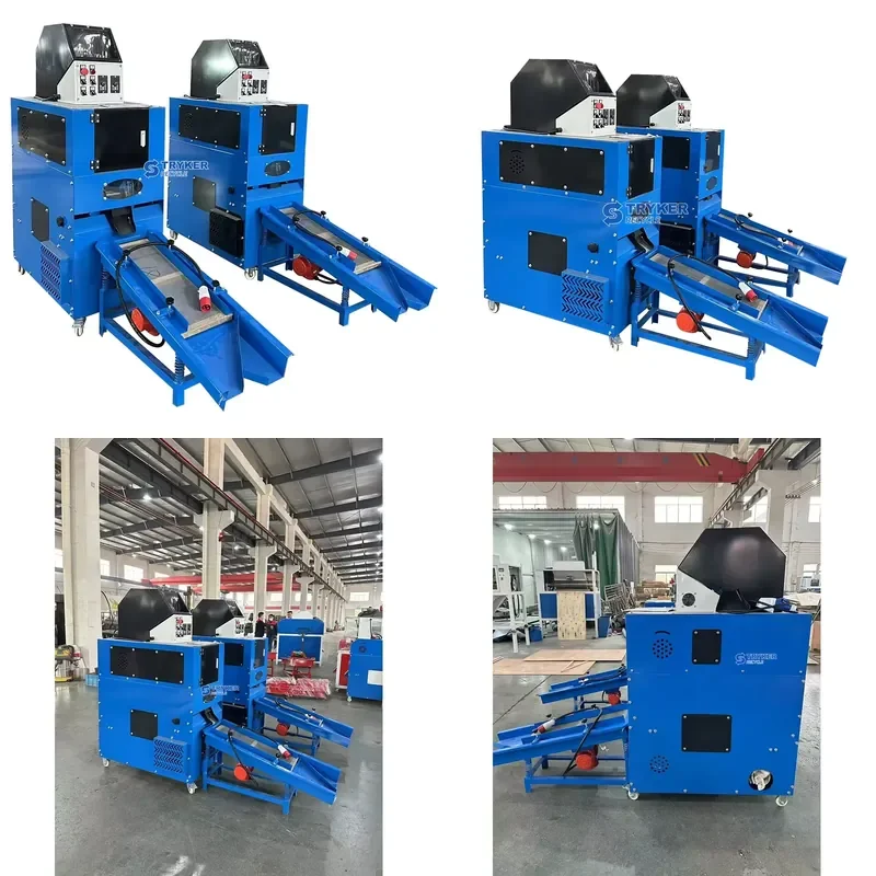 Industrial Machinery 2025 Newest Scrap Cable Granulator Machine for Copper Recycle Suitable 2 Gauge Wire to 30 Gauge