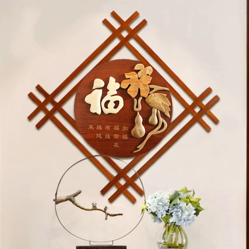 Новинка, украшение на стену в китайском стиле для гостиной, столовой, прихожей, фоновое украшение на стену, украшение на стену в китайском стиле