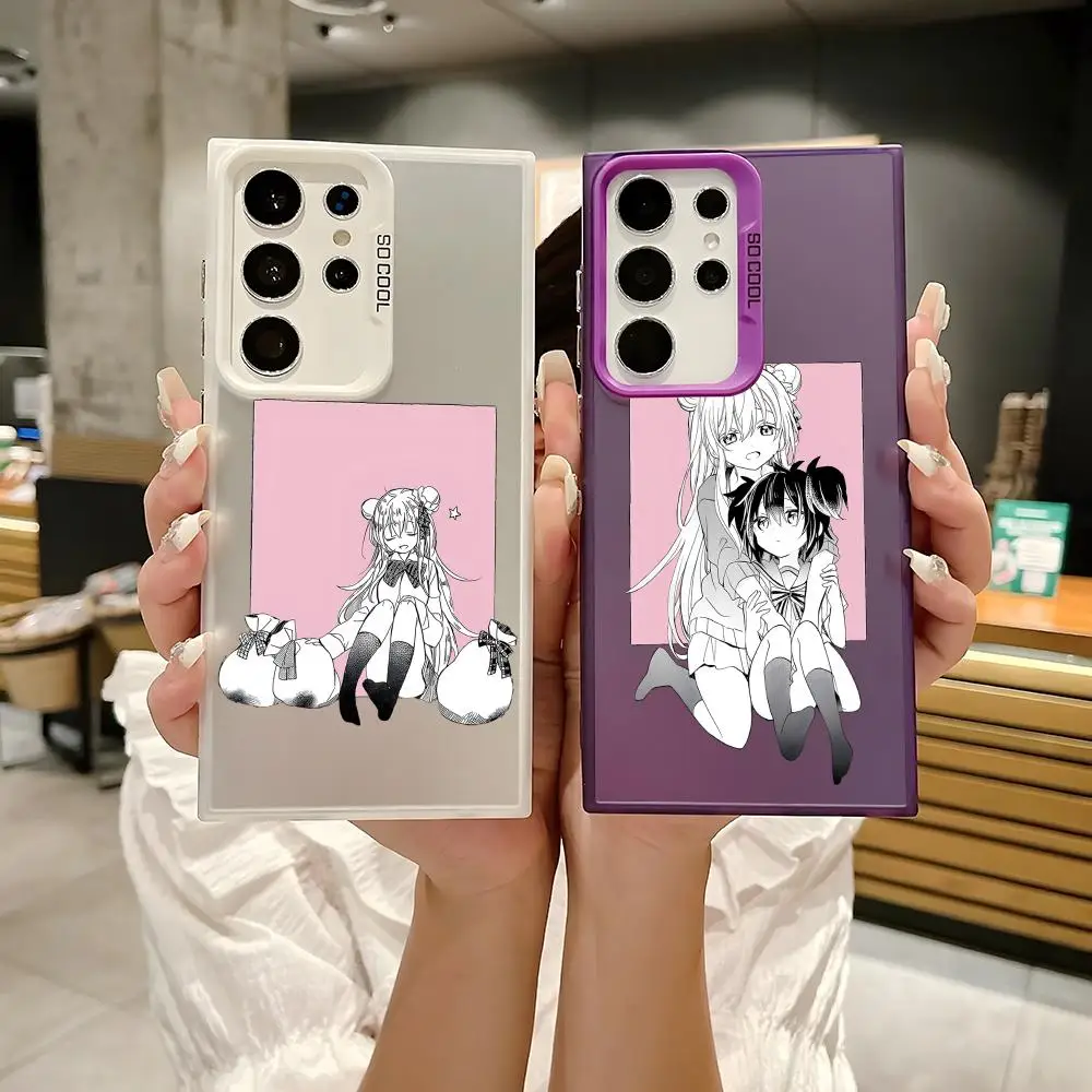 Happy sugar life Phone Case For Samsung Galaxy S25 Edge S24 S23 S22 S21 S20 Ultra Funda Silicone Colorful Silver Phone case