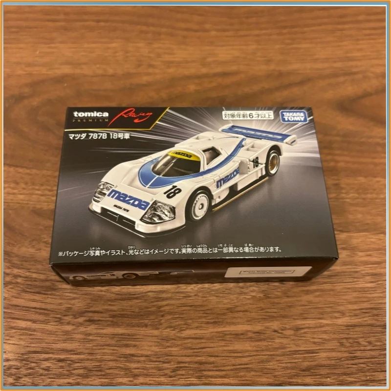 Genuine Tomica Alloy Car Model Racing Mazda 787b No.18 Car Model Toy Gift view 2