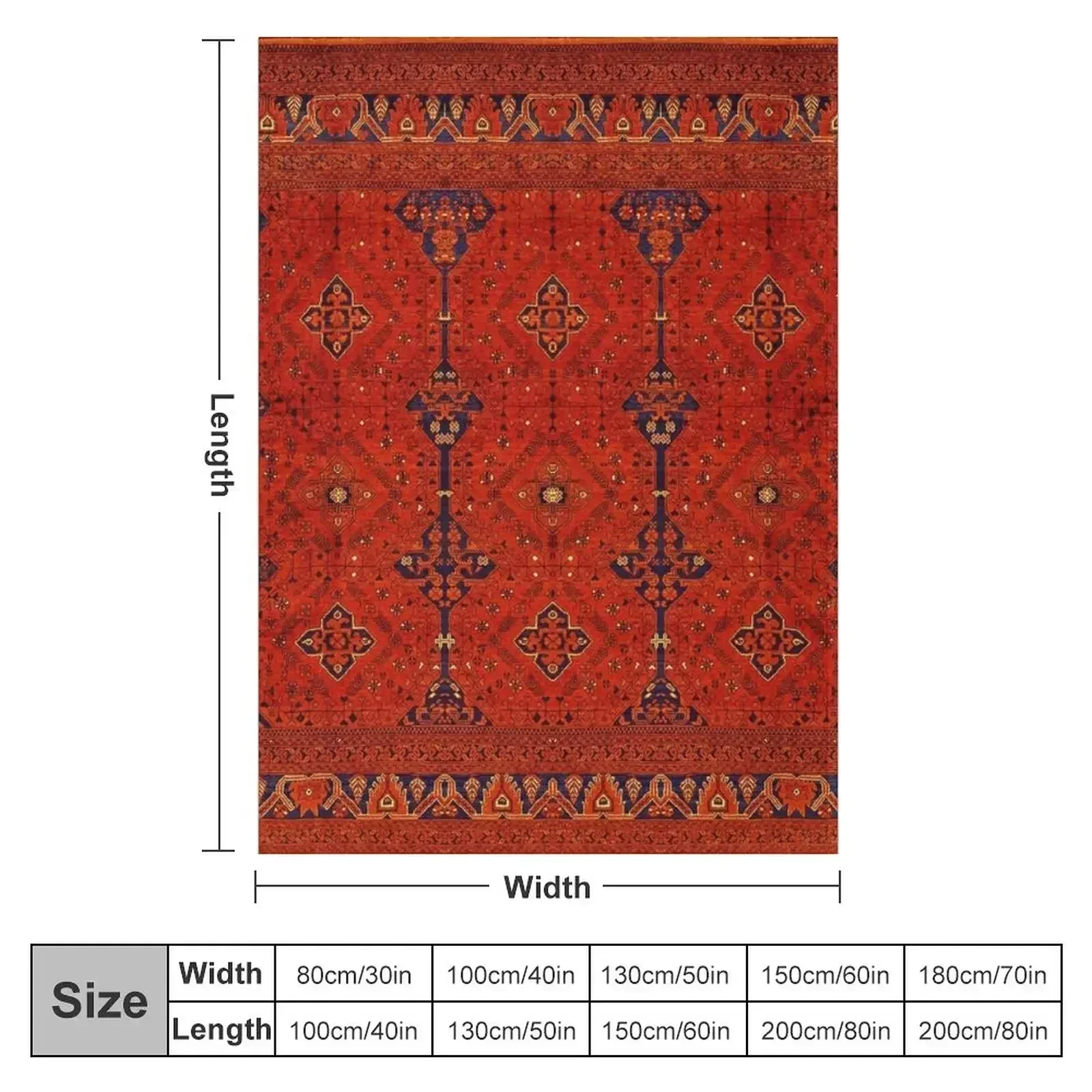 Red Heritage Berber Traditional Moroccan Style Throw Blanket Picnic decorative Tourist Thin Decorative Sofas Blankets