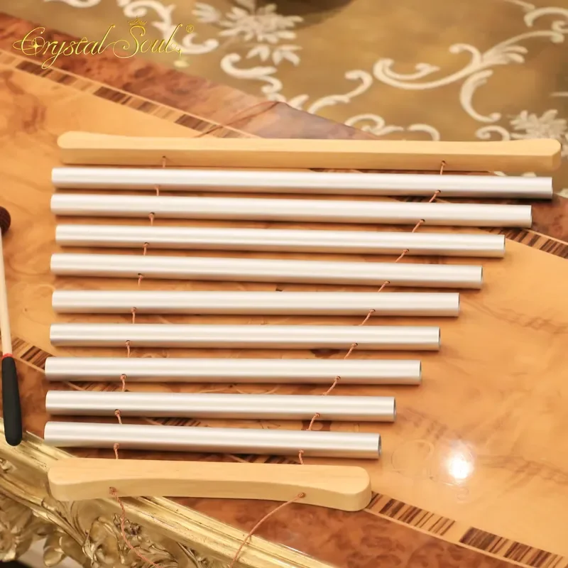 Crystal Soul High Quality 9-tone Wind Chimes Custom Color Sound Healing