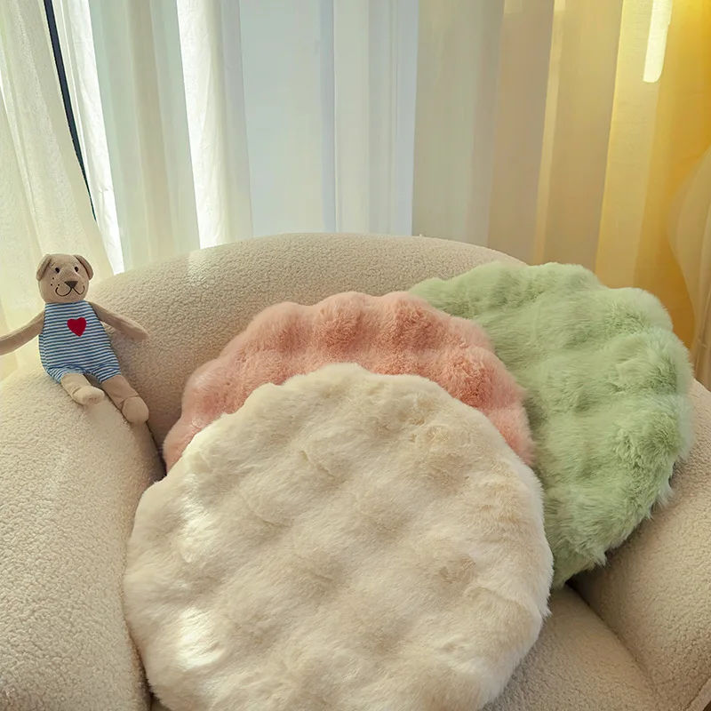 New Durable High Quality Round Cat Mat, Non-Slip Bottom Insulation Pet Cushion Pad, Washable Portable Pet Blanket