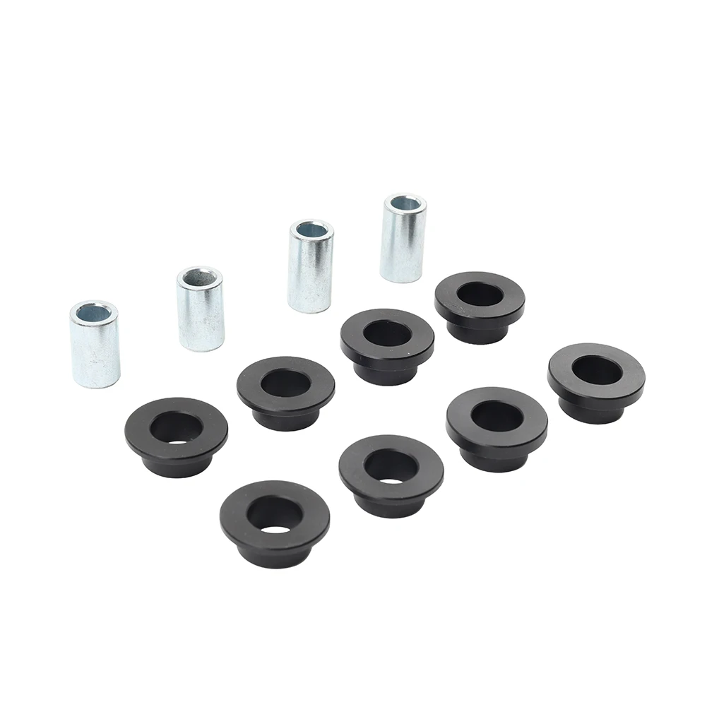 1 Set Front Rear Shock Bushings Steel POM 7042078 7042333 For Polaris ATV Ranger 400 500 570 700 800 900