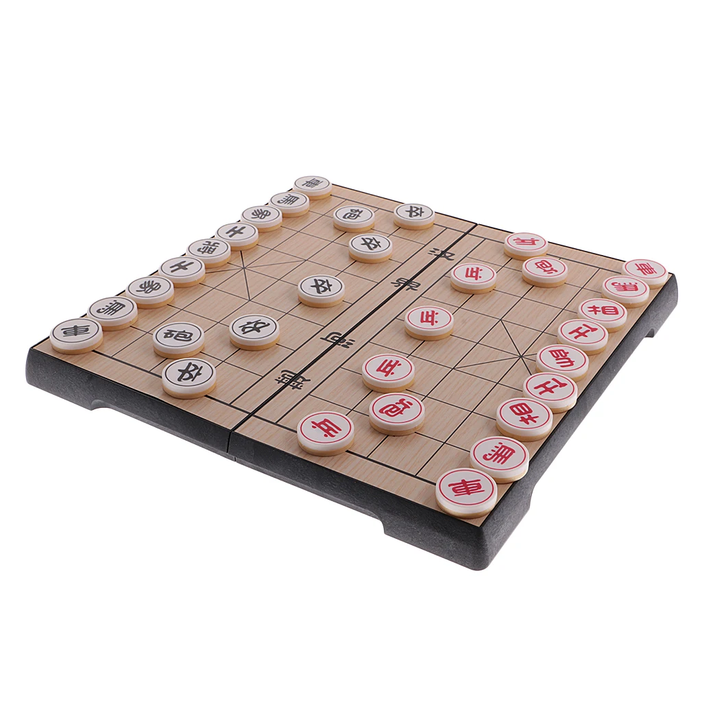 لعبة الشطرنج الصينية المغناطيسية Xiangqi لعبة الداما الشطرنج المجلس ل