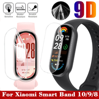 1-3PCS Hydrogel Film For Xiaomi Mi Band 10 9 8 7 Soft Protecitve Film Smartwatch Screen Protector For Xiaomi Mi Band 10 HD Films