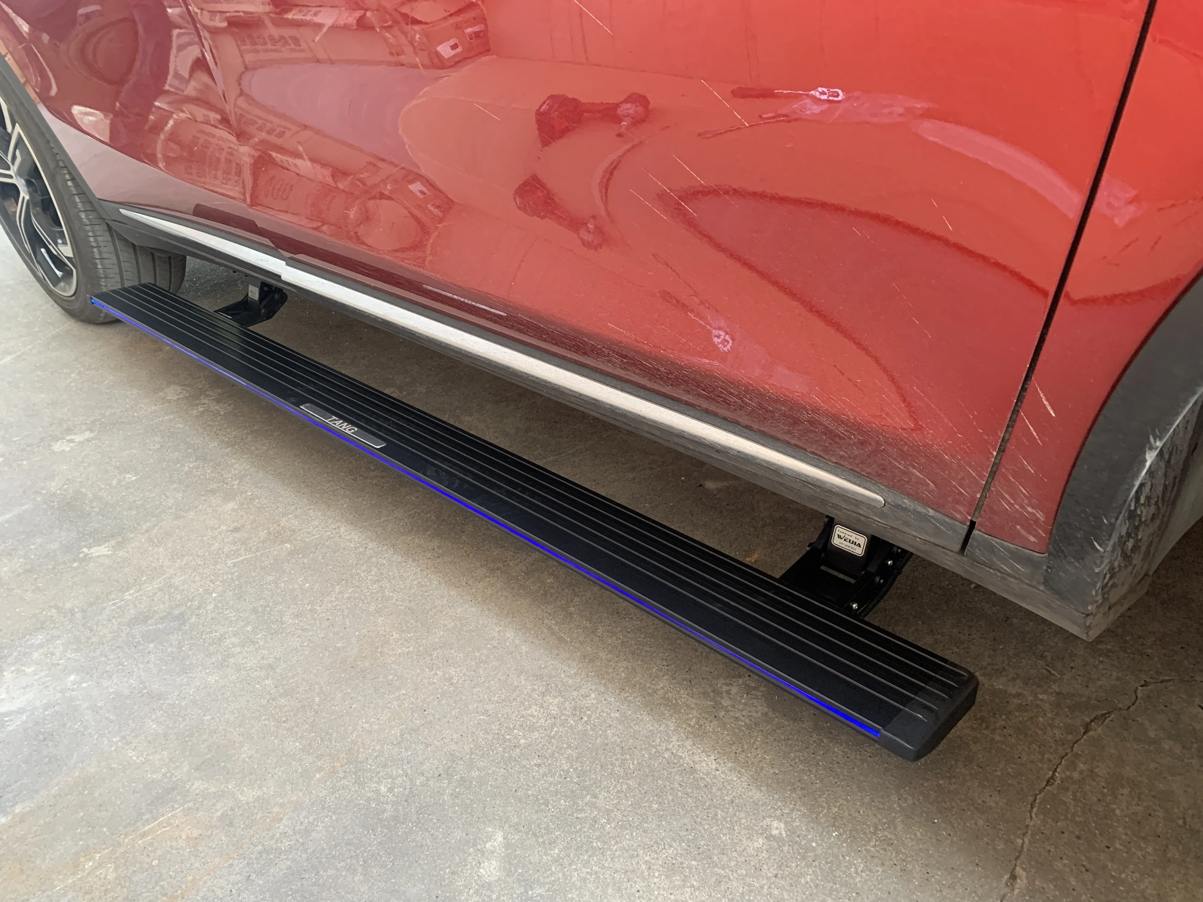 WEIJIA Style Aluminum Size Boards Power Running Board 21-23 BYD SONG PLUS DM-i Discovery 5 Electric Size Step Auto Accessories