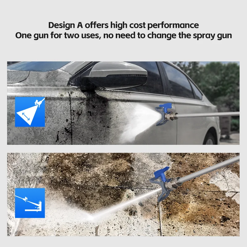 2025 بخاخ عالي الضغط 1200 وات بخاخ طلاء عالي الضغط 2.2 لتر/دقيقة بخاخ طلاء بدون هواء آلة رش المعجون #6