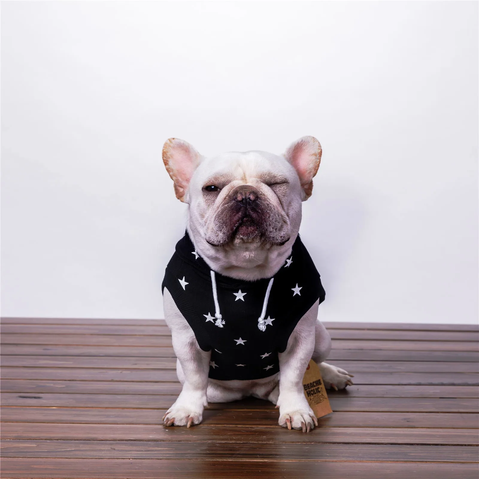 Dog Star Sweater Dog Clothes Small Dog Hooded Spring Autumn Sweater Printed Pet Clothes Dog Hoodies French Bulldog Clothes