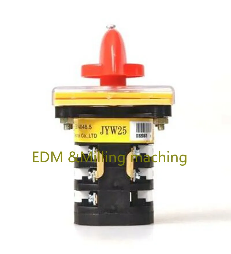 Milling Machine CNC Part - Forward Reverse 3 Phase Motor Mill Switch JYW25-3 For Bridgeport Mill Tool