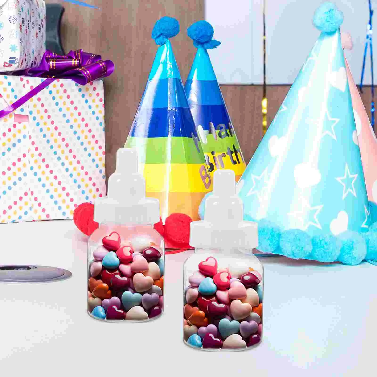 12 Pcs Candy Box Elegant Party Favors For Adults Container Baby Bottles Shower Containers Bulk Mini Plastic Chocolate Wedding