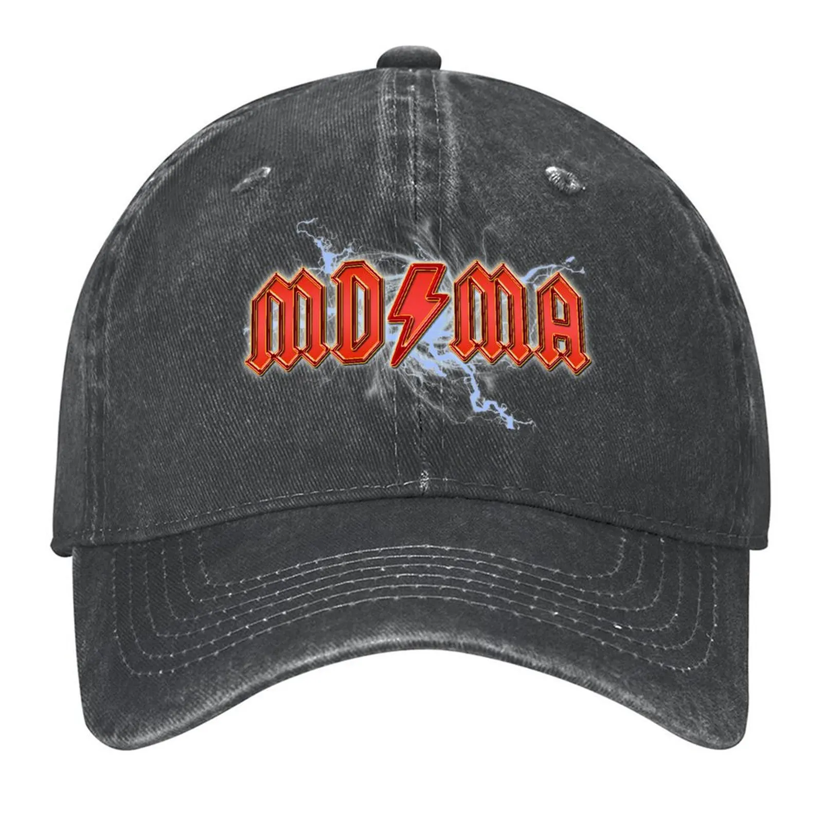

Heavy Metal MDMA Baseball Cap luxury woman cap tactical cap Snap Back Hat sailor for men Mens Hats Women's