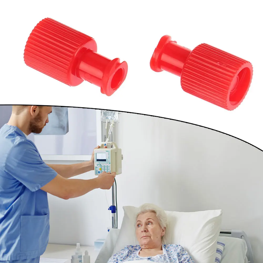 5-100Pcs Combi-Cap Male/Female Luer Lock Closure, Sterile Individual Pack,made of ABS