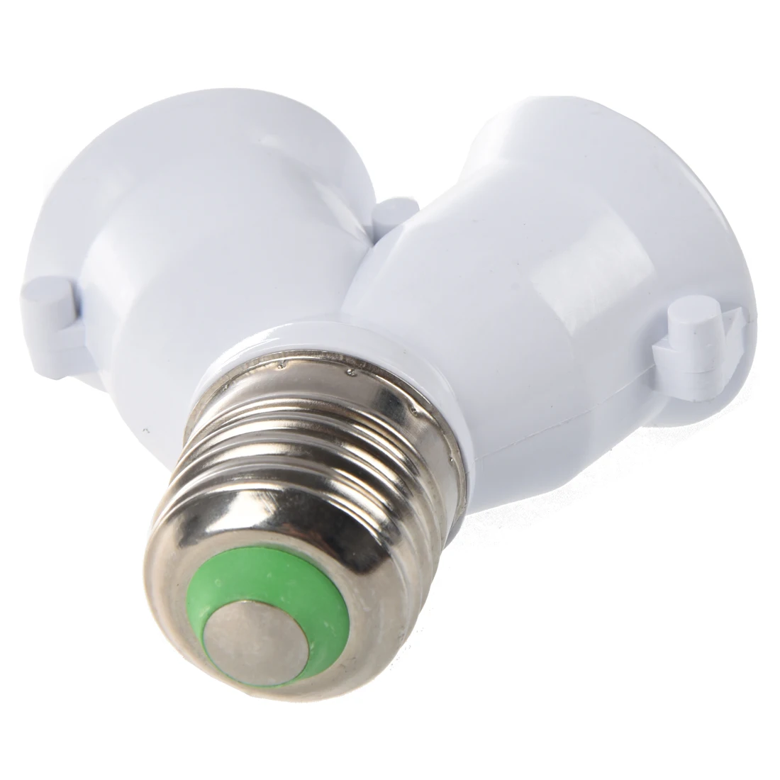 

ABYN- 5X E27 Base Light Lamp Bulb Socket 1 To 2 Splitter Adapter
