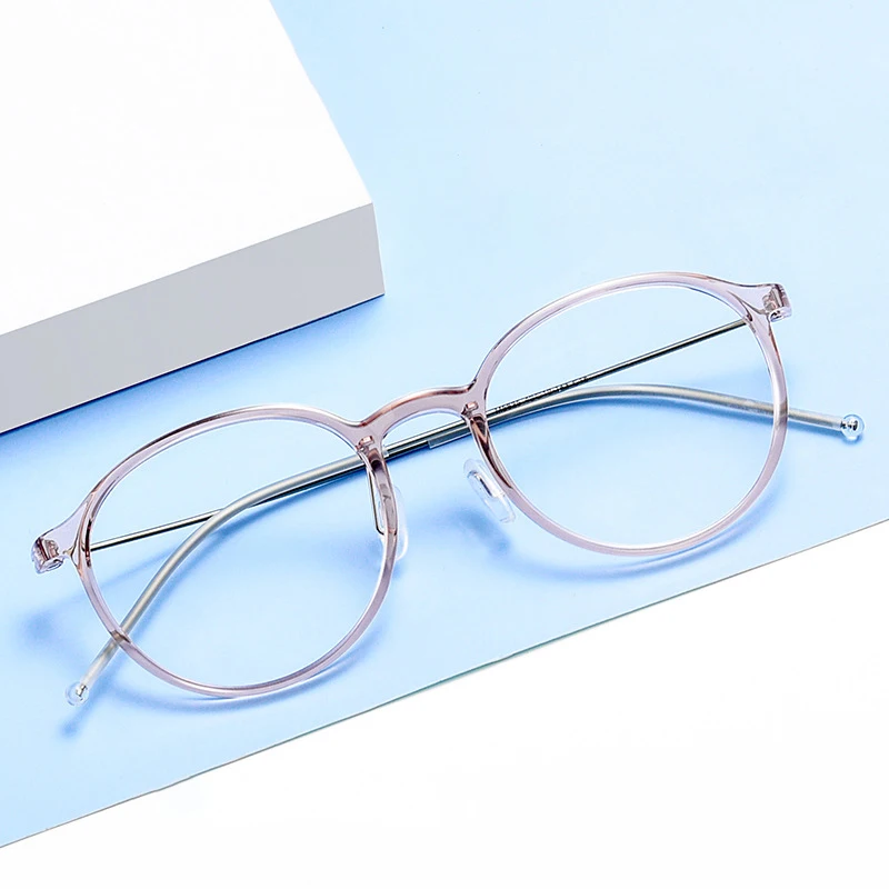 Ultralight Anti Blue Ray Myopia Spectacles Alloy Frame Glasses For Unisex Super Lightweighted Eyeglasses New Arrival Hot Selling